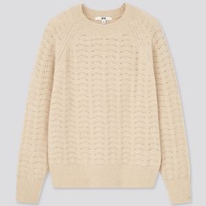 Uniqlo
| Light Souffle Yarn Mock Neck Sweater